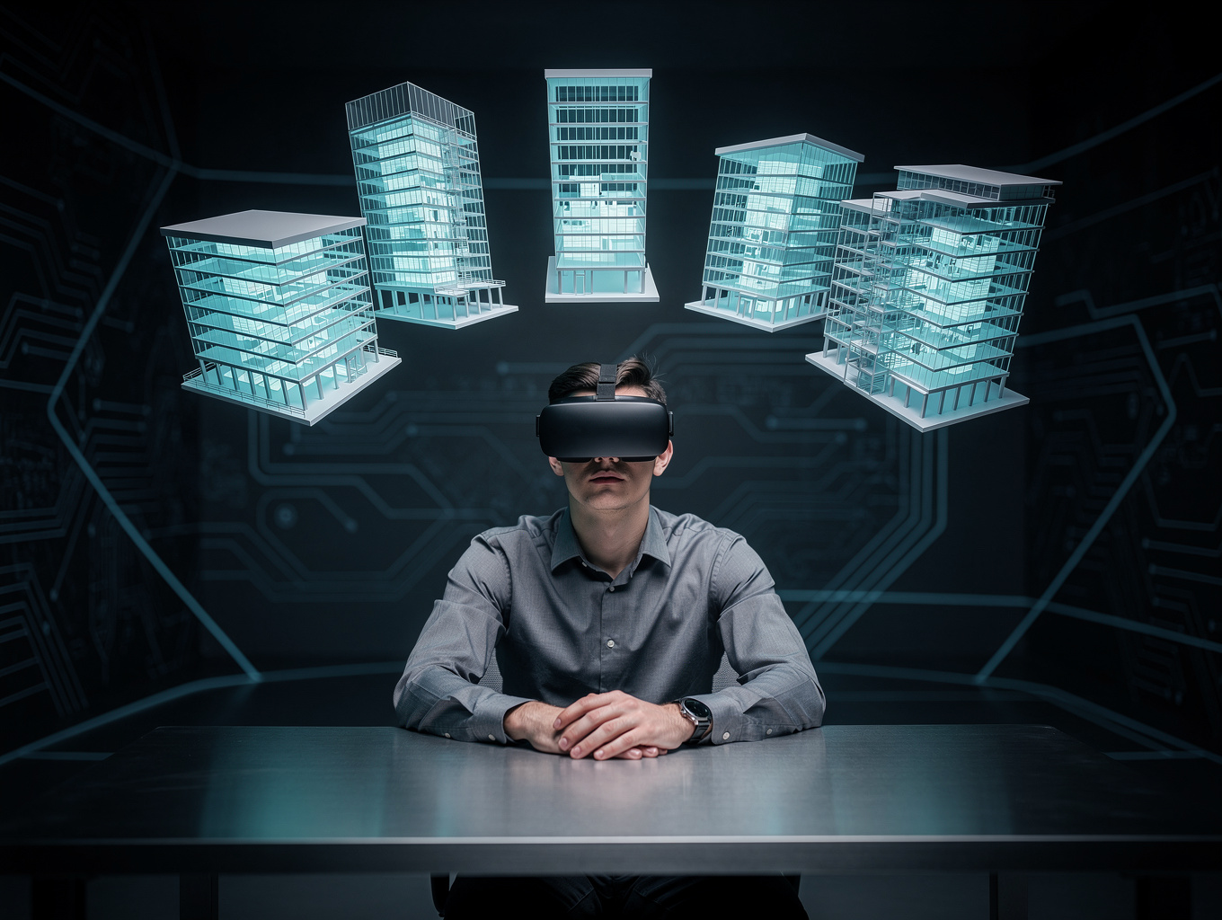 Futuristic interface exploration around AI browsers and interfaces
